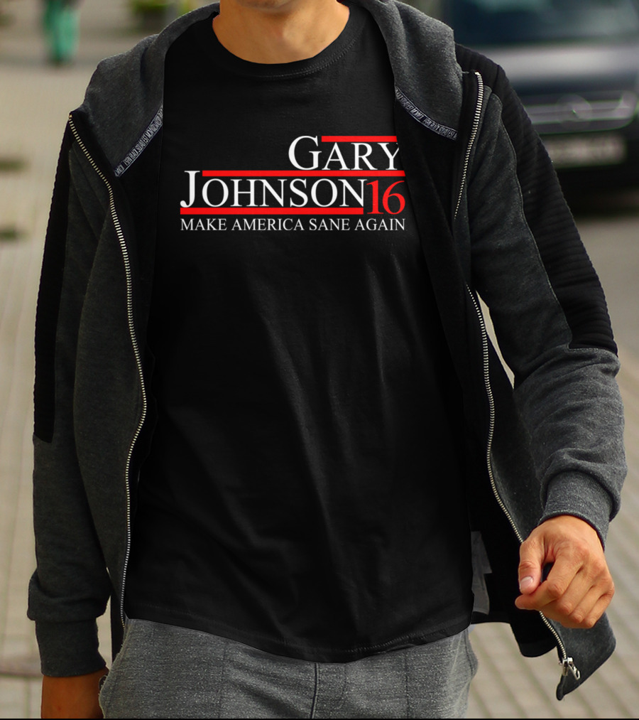Gary Johnson 2016 Make America Sane Again T-Shirt