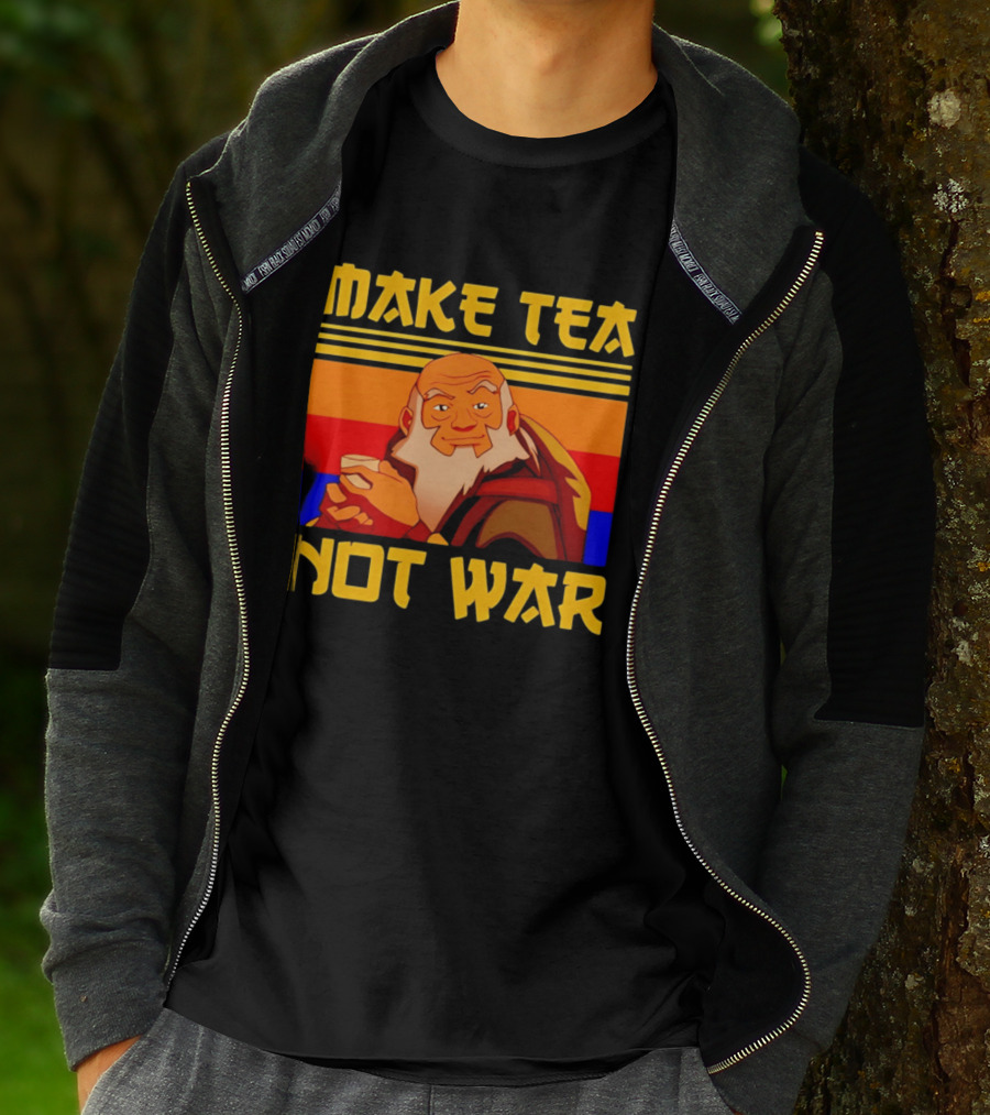 Make Tea Not War Uncle T-Shirt