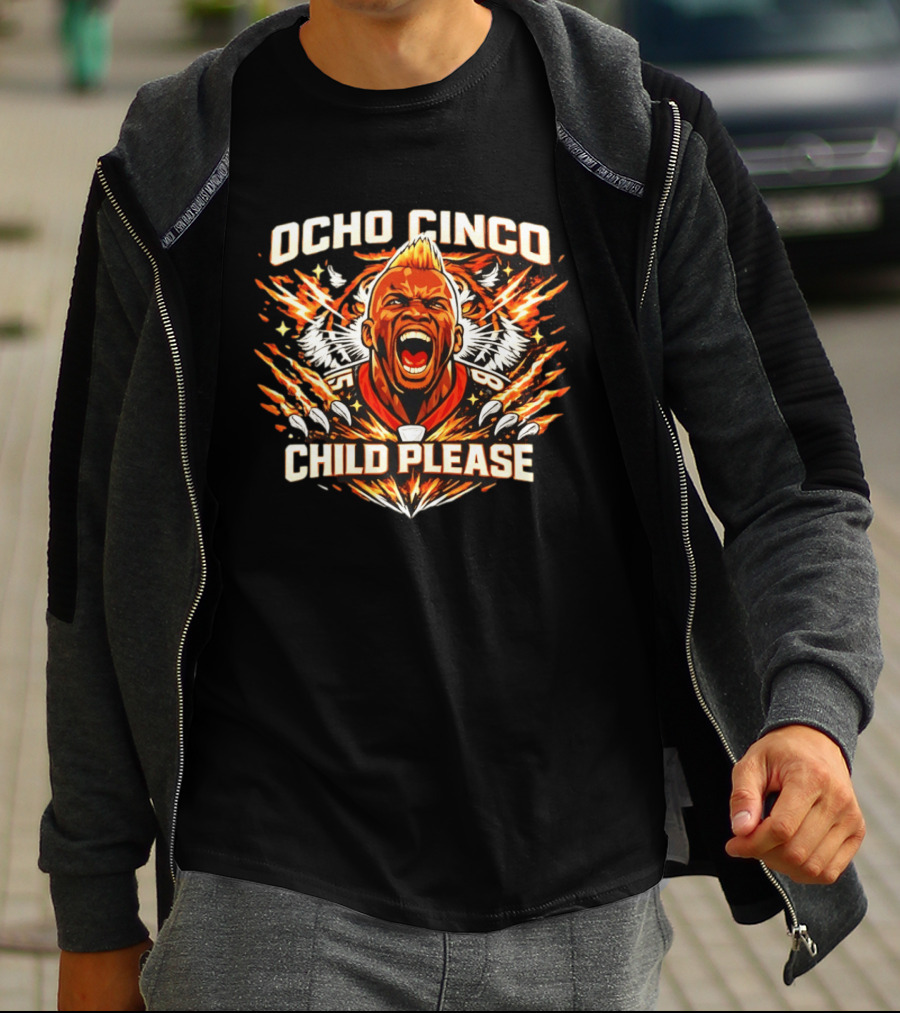 Ocho Cinco Child Please Cincinnati Bengals Tiger Roar T-Shirt