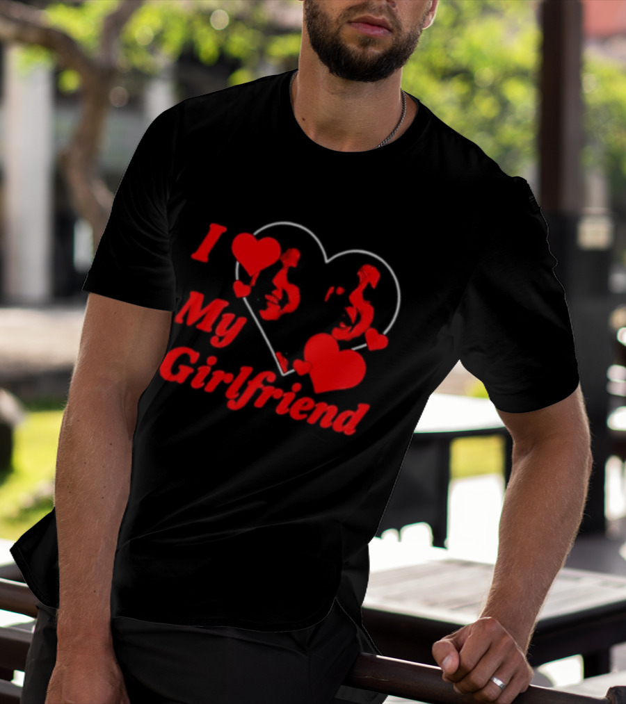 Obsession 2026 Nikki I Love My Girlfriend Hearts T-Shirt