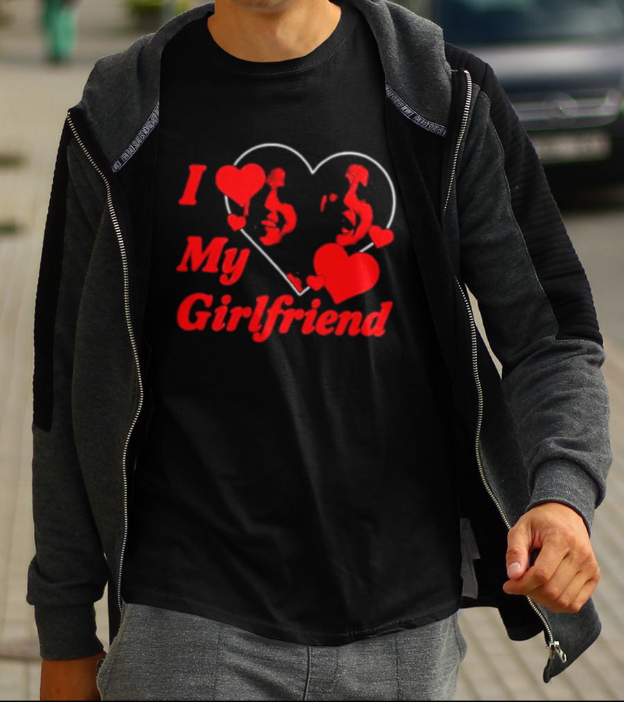 Obsession 2026 Nikki I Love My Girlfriend Hearts T-Shirt