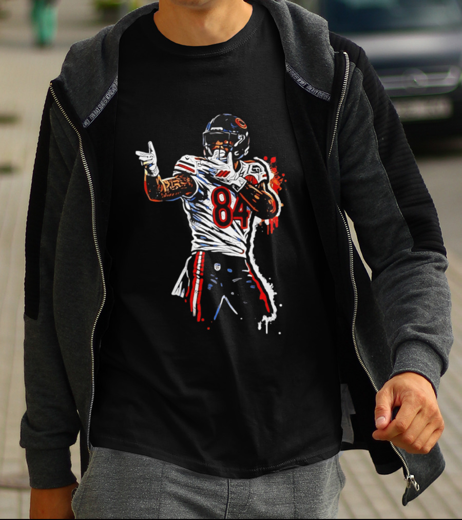 Cordarrelle Patterson 84 Chicago Bears Football Player T-Shirt