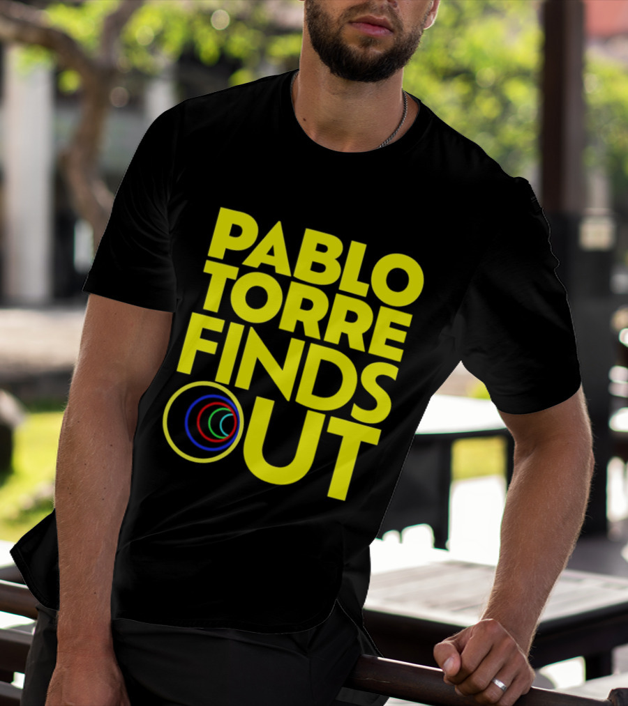Pablo Torre Finds Out Podcast Sports Media Circles T-Shirt