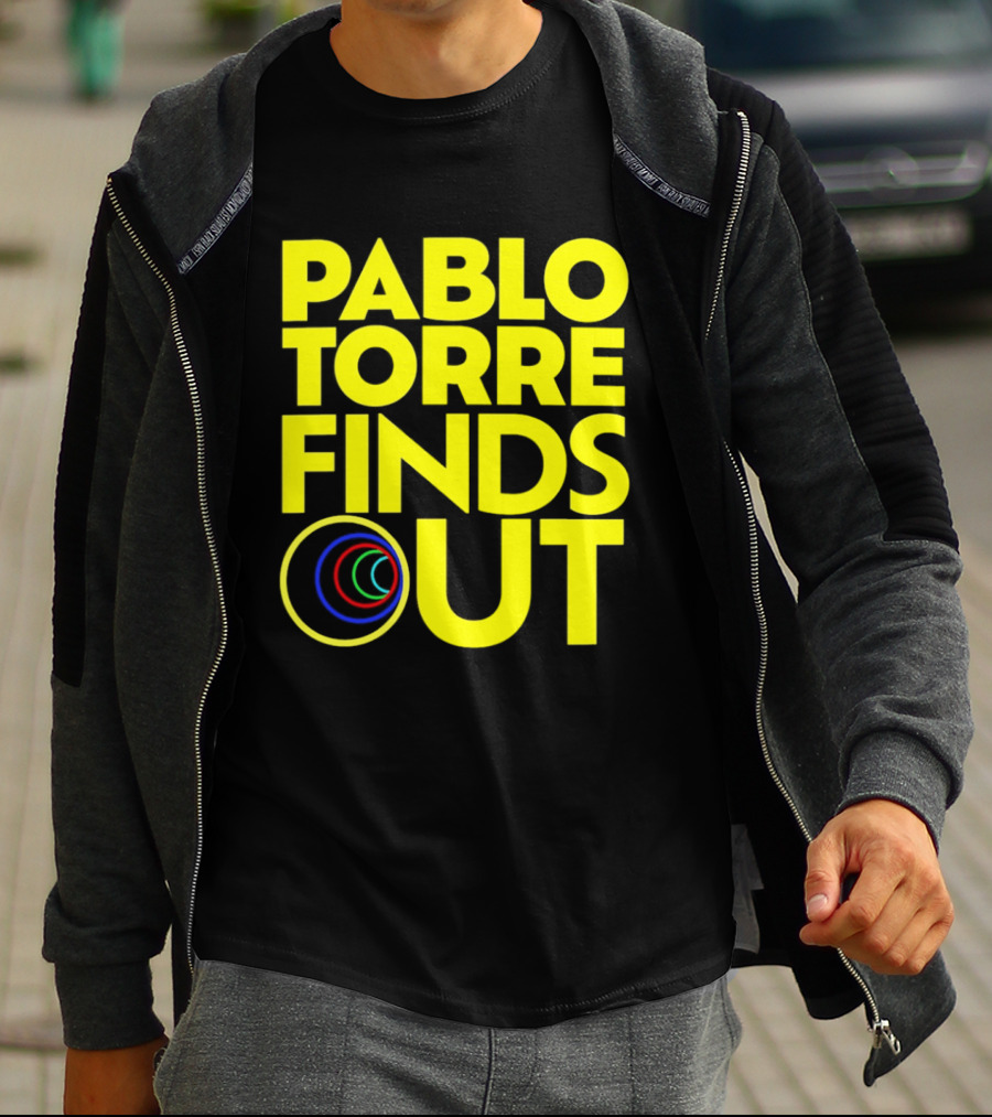 Pablo Torre Finds Out Podcast Sports Media Circles T-Shirt