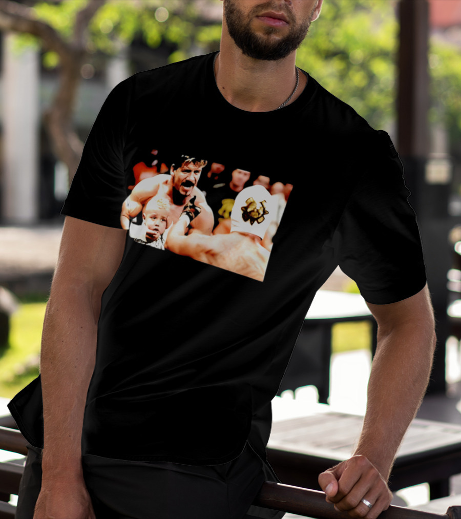 Eddie Guerrero Rey Mysterio Dominik Mysterio Custody Battle Iconic Wrestling Moment T-Shirt
