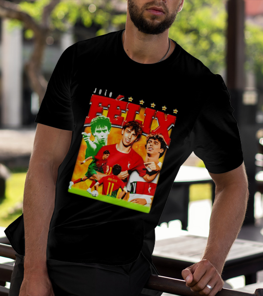 Joao Felix Portugal National Team Football Star T-Shirt