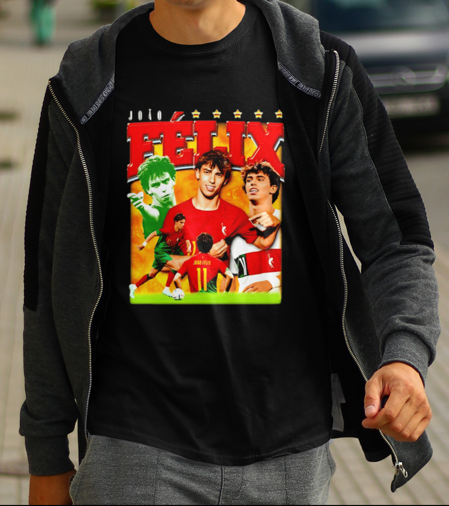 Joao Felix Portugal National Team Football Star T-Shirt