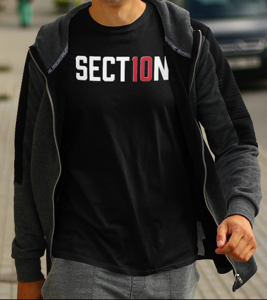 Red Sox Section 10 Night 2025 Jersey Giveaway Event T-Shirt