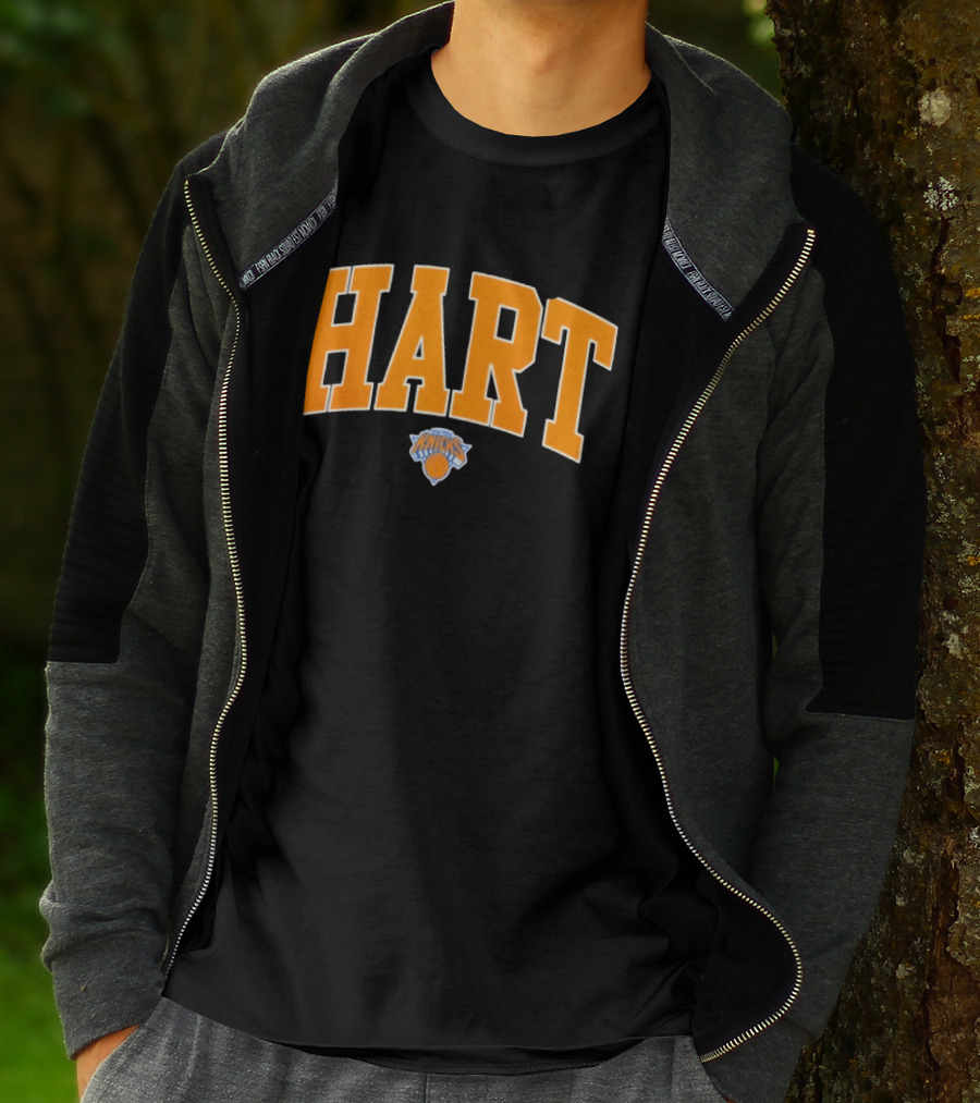 HART New York Knicks NBA Josh Hart Player Initials T-Shirt