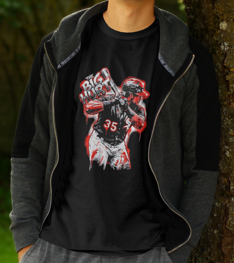 Frank Thomas The Big Hurt 35 Chicago White Sox T-Shirt