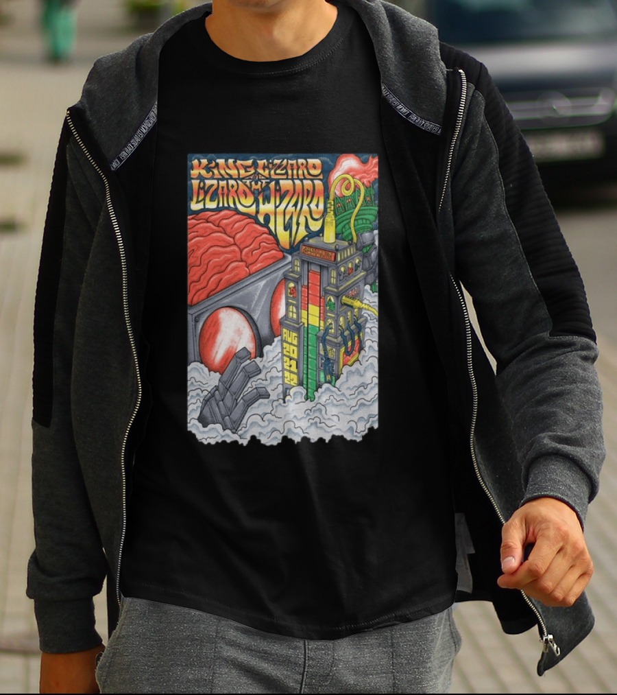 King Gizzard & The Lizard Wizard Forest Hills Stadium Queens NY August 2026 Concert T-Shirt