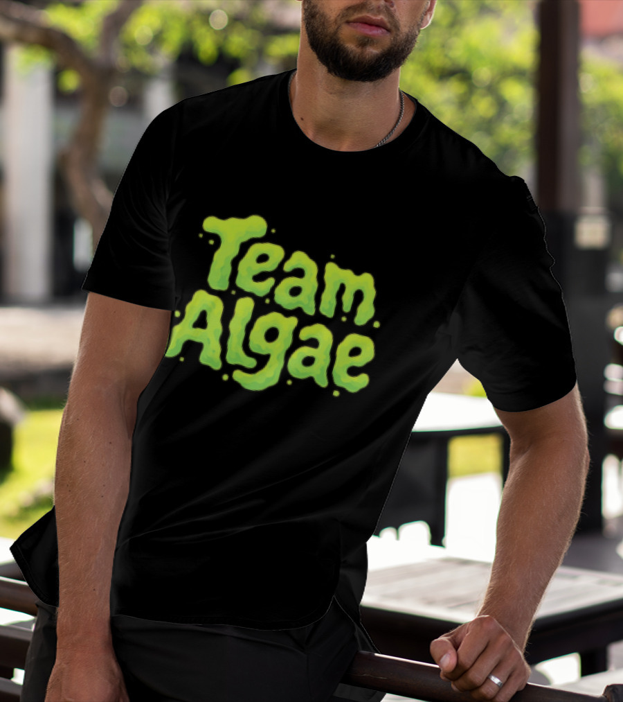 Team Algae Slime Green Nature Biology T-Shirt