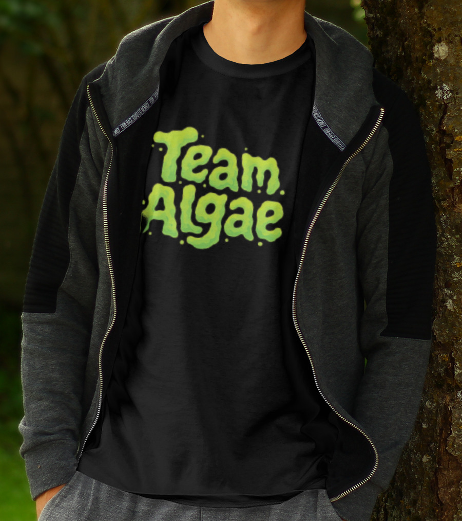 Team Algae Slime Green Nature Biology T-Shirt