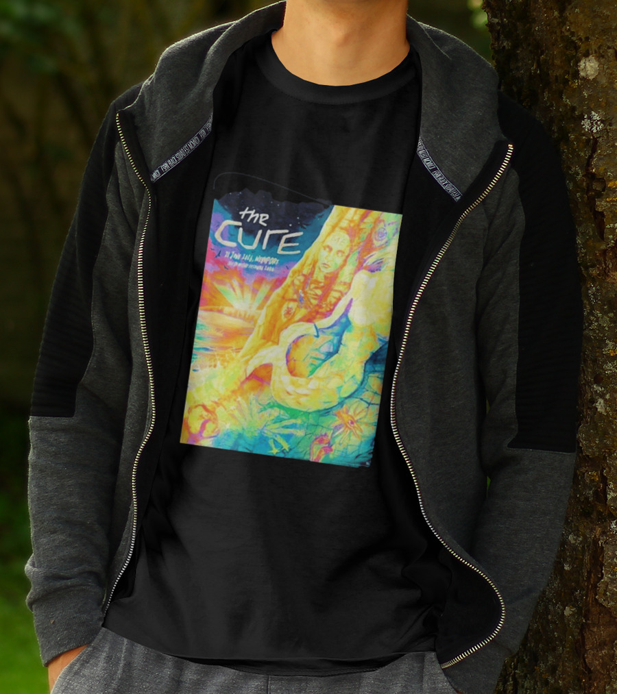 The Cure Isle Of Wight Festival Newport June 21 2026 Psychedelic T-Shirt