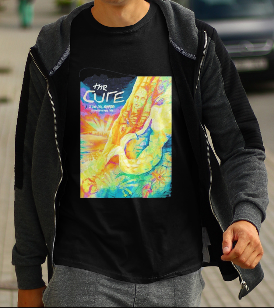 The Cure Isle Of Wight Festival Newport June 21 2026 Psychedelic T-Shirt