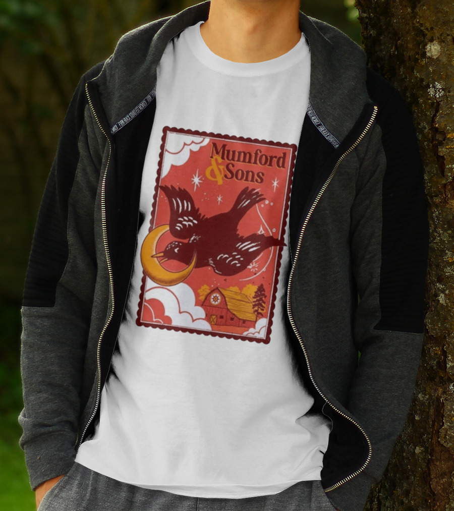 Mumford And Sons Concert June 20 2026 Hershey PA Barn And Bird T-Shirt