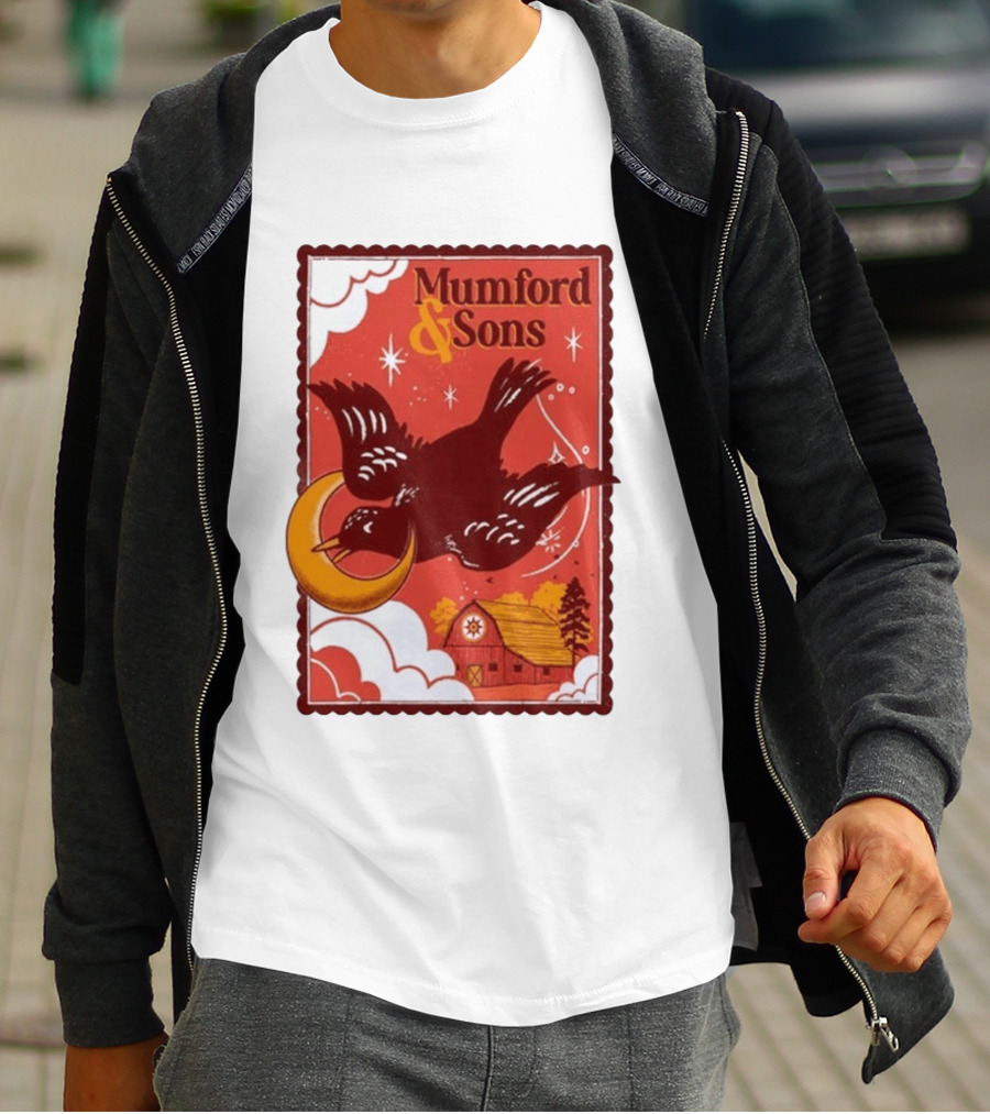 Mumford And Sons Concert June 20 2026 Hershey PA Barn And Bird T-Shirt