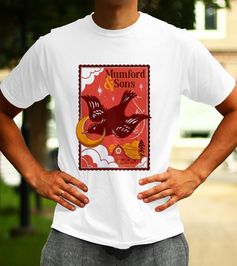 Mumford And Sons Concert June 20 2026 Hershey PA Barn And Bird T-Shirt