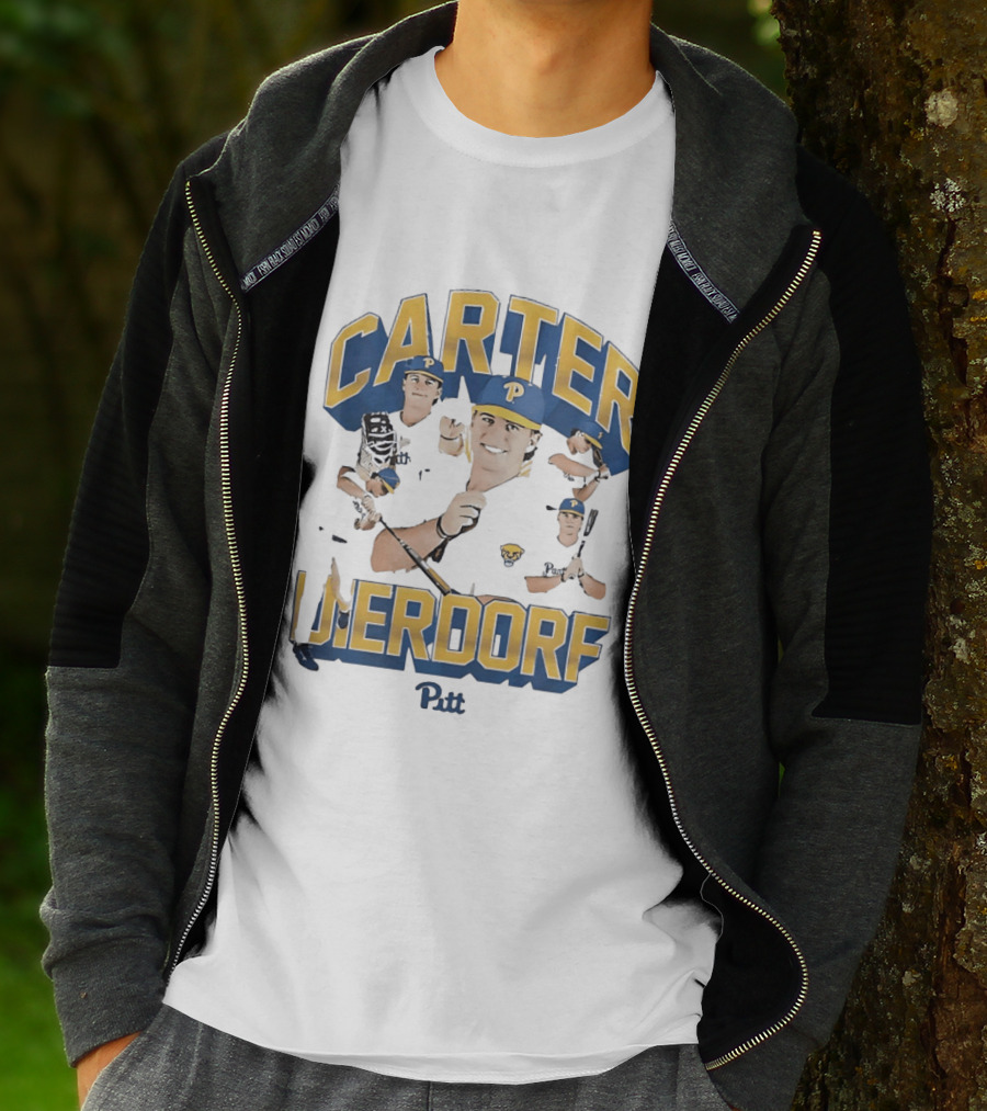 Carter Dierdorff Pitt Baseball Panthers NCAA T-Shirt