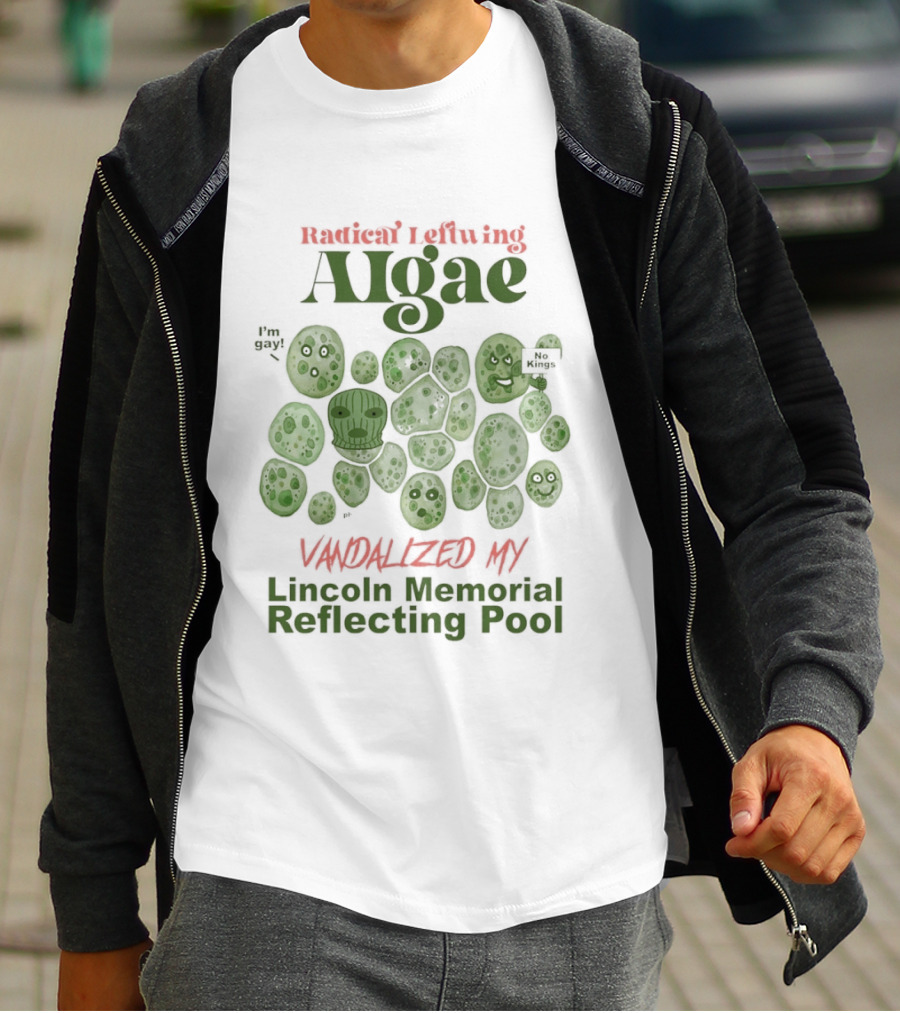 Radical Leftwing Algae Vandalized My Lincoln Memorial Reflecting Pool T-Shirt