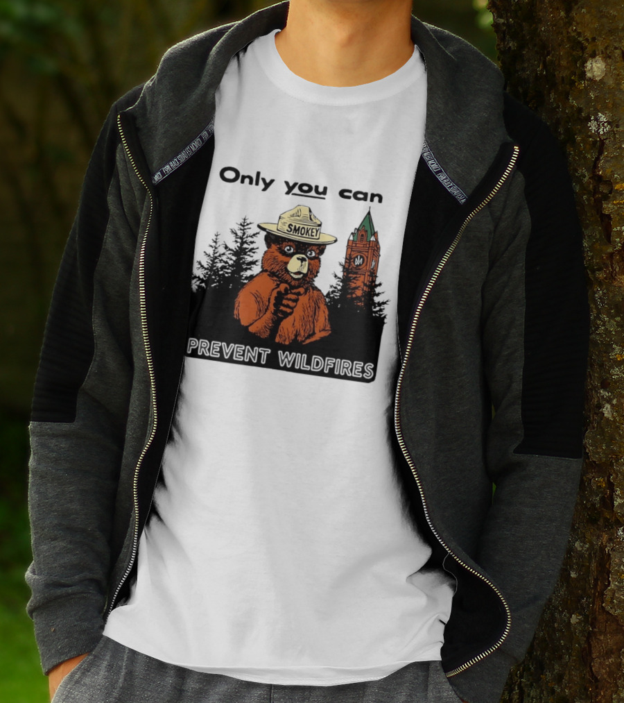 Only You Can Prevent Wildfires Smokey Bear X Montana Collaboration T-Shirt