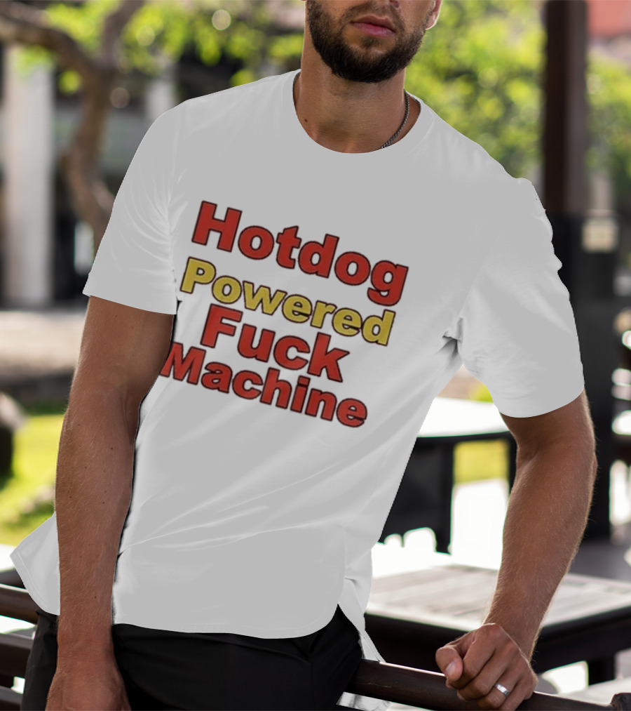 Hotdog Powered Machine T-Shirt