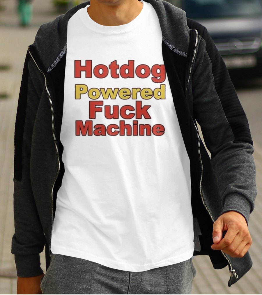 Hotdog Powered Machine T-Shirt