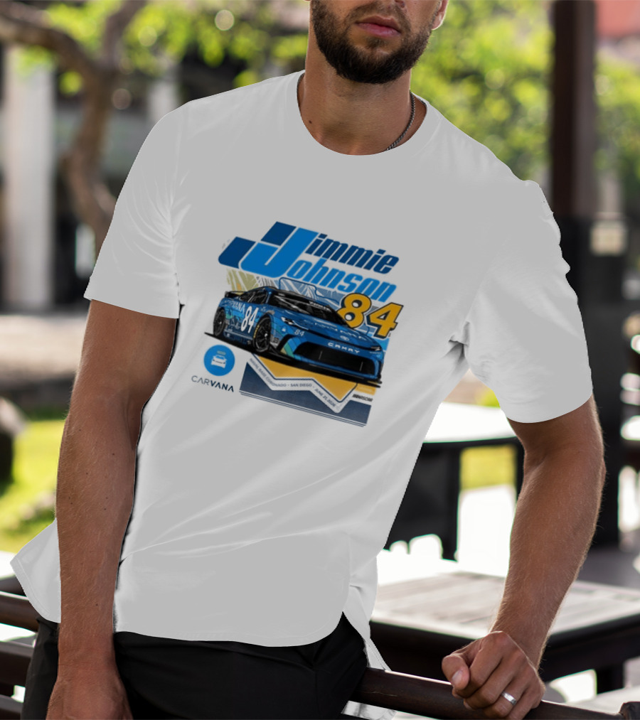 Jimmie Johnson 84 Carvana San Diego Paint Scheme 2026 T-Shirt