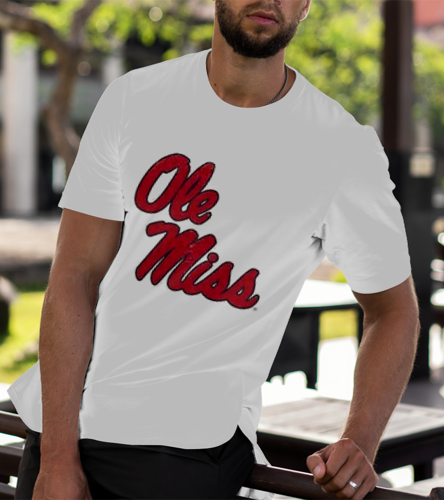 Grateful Dead Ole Miss Rebels Bears Collaboration 2 T-Shirt