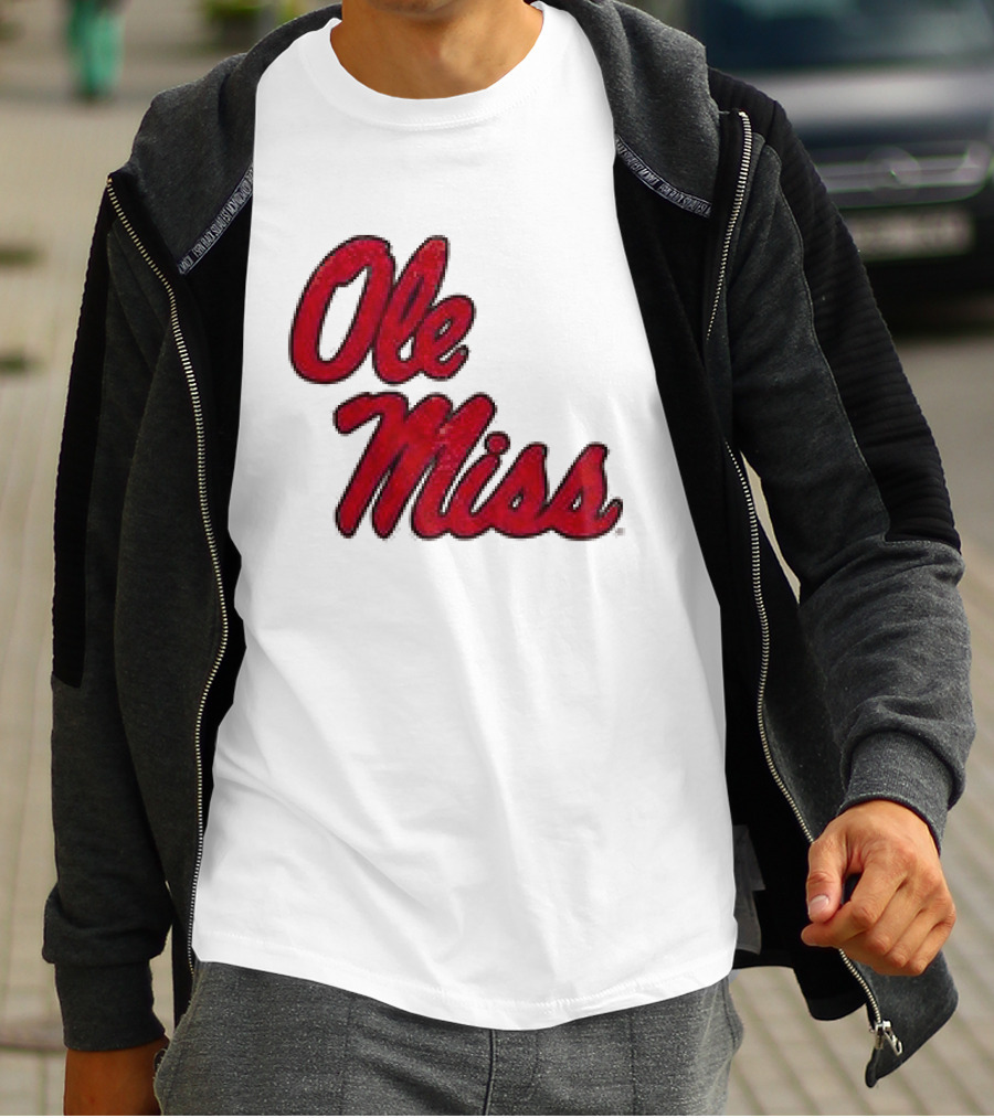 Grateful Dead Ole Miss Rebels Bears Collaboration 2 T-Shirt