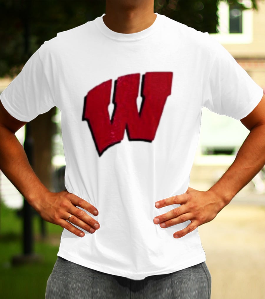 Grateful Dead Bears Wisconsin Badgers Collaboration T-Shirt