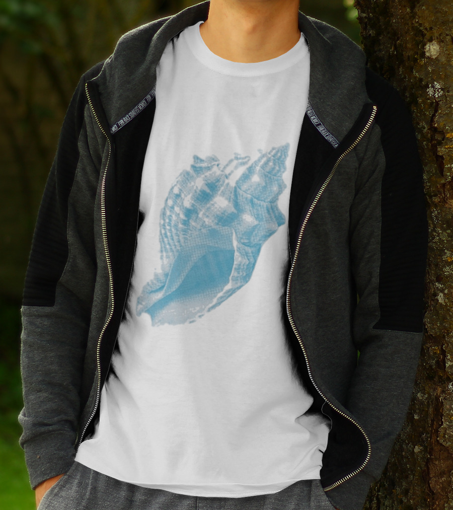 Sonder Haus Ocean Blue Conch T-Shirt