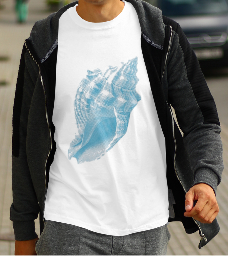 Sonder Haus Ocean Blue Conch T-Shirt