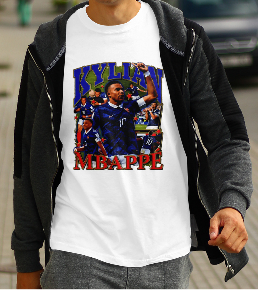 Kylian Mbappe France National Team Star Player Highlights Number 10 T-Shirt