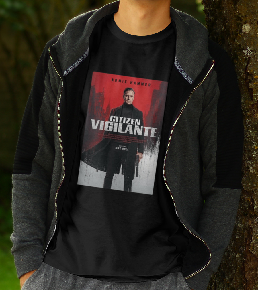 Armie Hammer Citizen Vigilante Film By Uwe Boll T-Shirt