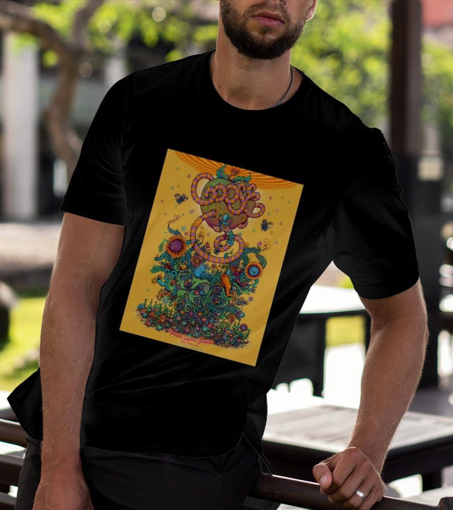 Goose Madison Square Garden New York June 19 And 20 2026 Event Psychedelic Floral T-Shirt