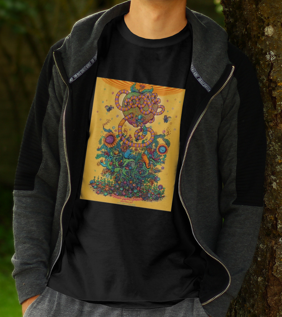 Goose Madison Square Garden New York June 19 And 20 2026 Event Psychedelic Floral T-Shirt