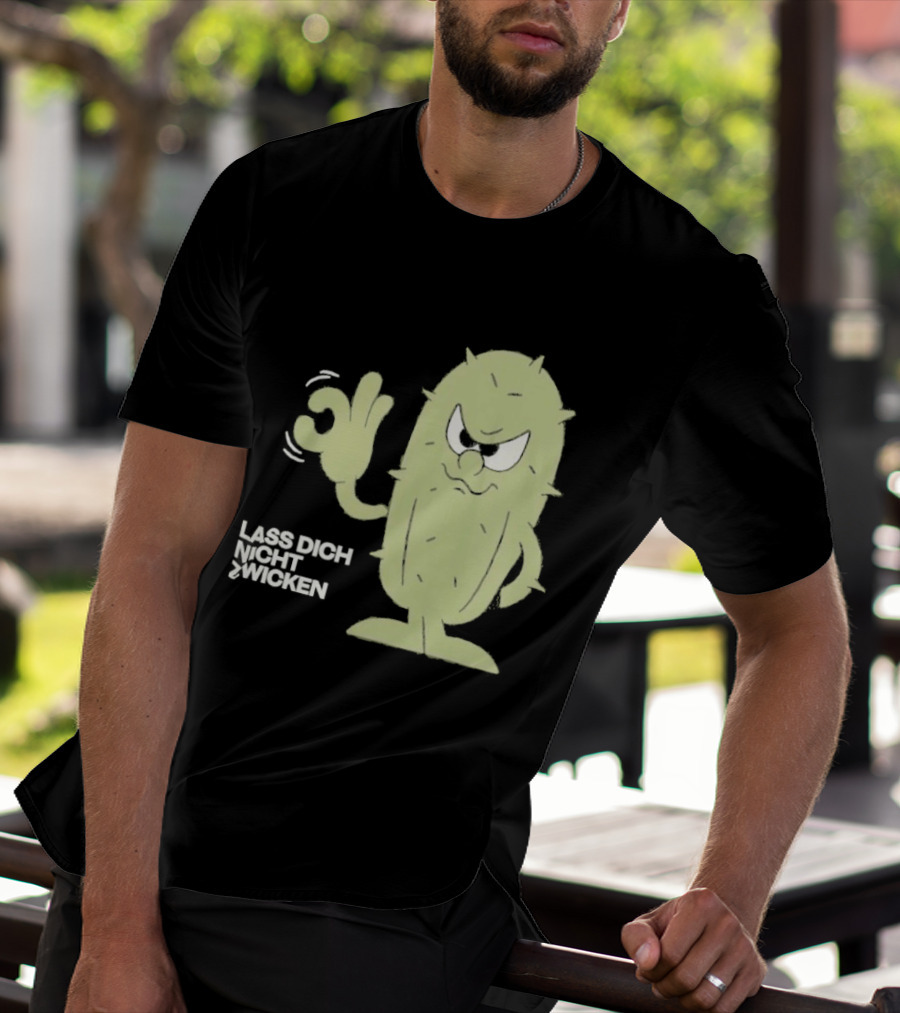 Lustiger Kaktus Lass Dich Nicht Zwicken T-Shirt