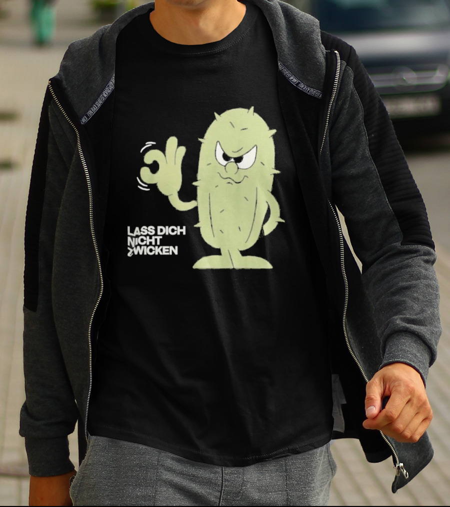 Lustiger Kaktus Lass Dich Nicht Zwicken T-Shirt
