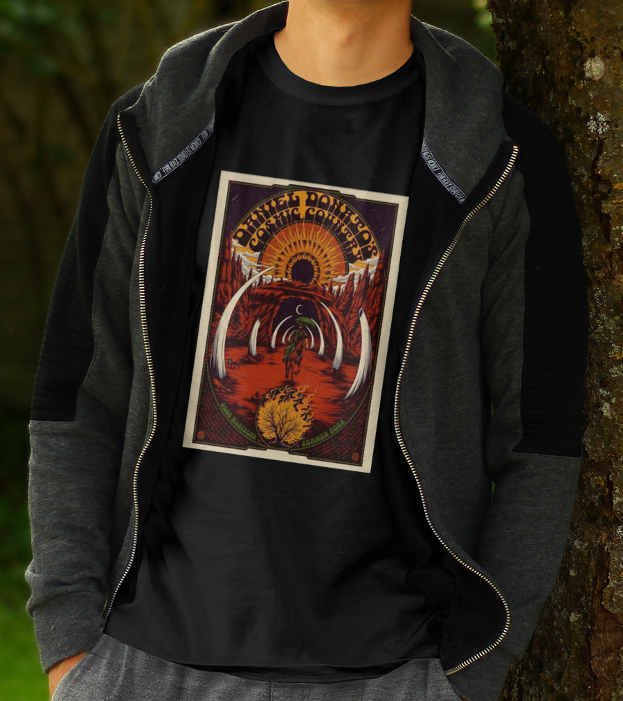 Daniel Donato's Cosmic Country 2026 Horizons Summer Tour Sunburst Desert Rider T-Shirt