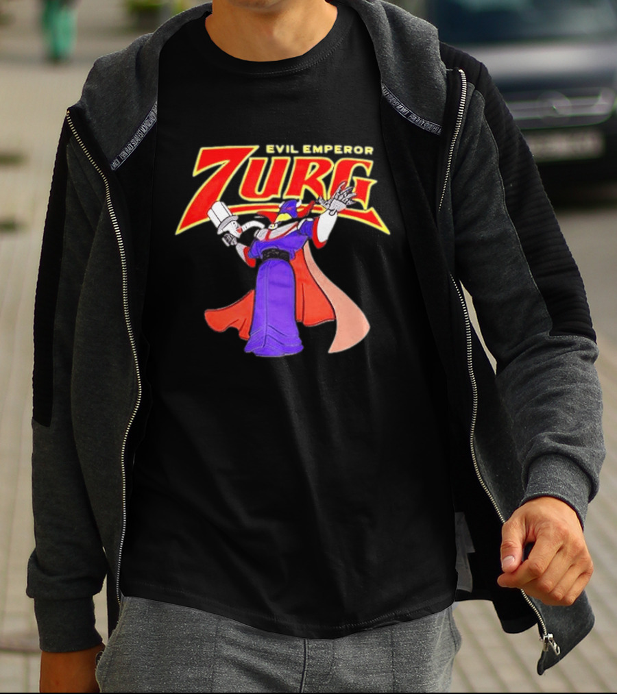 Disney Pixar Toy Story Evil Emperor Zurg Mesh Jersey Zurg Costume Villain Dress Up T-Shirt