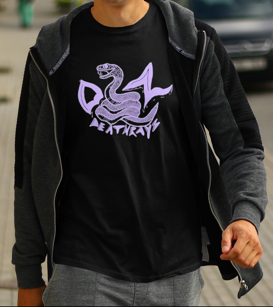 Dz Deathrays Snake Purple T-Shirt