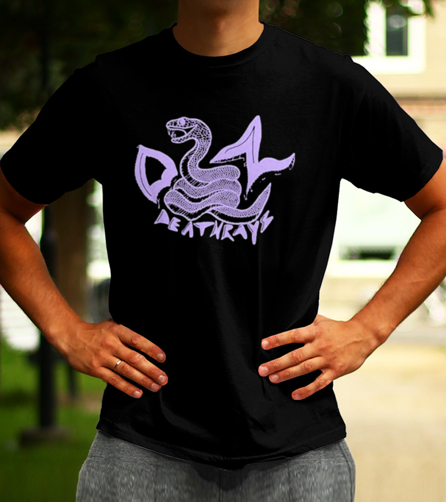 Dz Deathrays Snake Purple T-Shirt