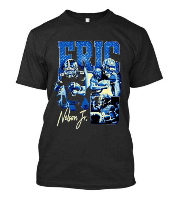 Eric Nelson Jr Football Wildcats New Hampshire T-Shirt