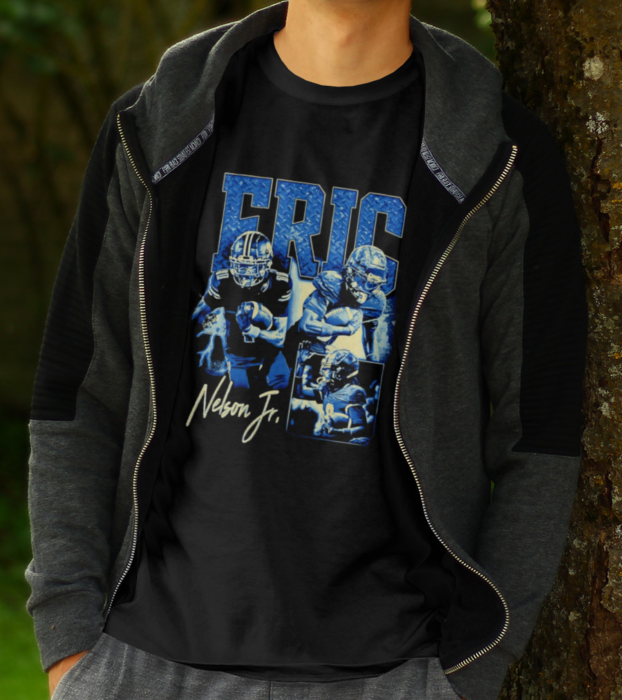 Eric Nelson Jr Football Wildcats New Hampshire T-Shirt