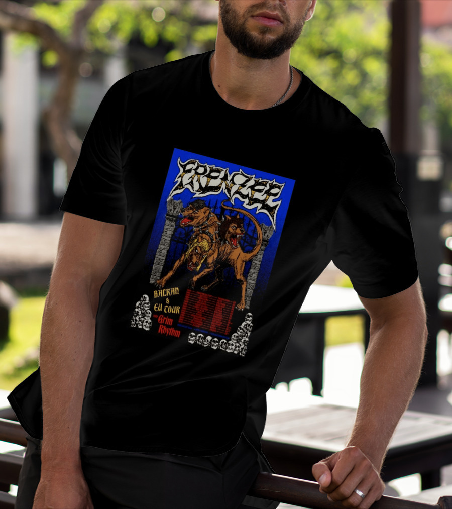 Frenzee Balkan And EU Tour 2026 With Grim Rhythm T-Shirt