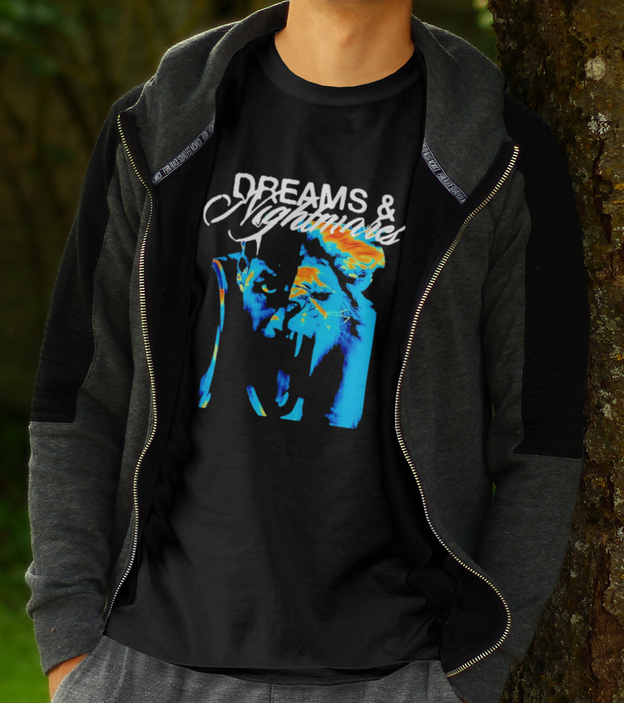 LeBron James Los Angeles Lakers Dreams Nightmares Watercolor Artistry T-Shirt