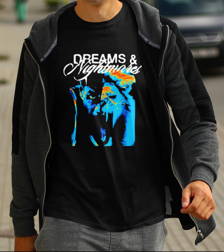 LeBron James Los Angeles Lakers Dreams Nightmares Watercolor Artistry T-Shirt