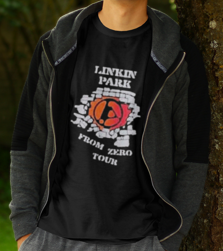 Linkin Park Deus Ex Machina Madrid Spain 2026 From Zero Metal Worker T-Shirt