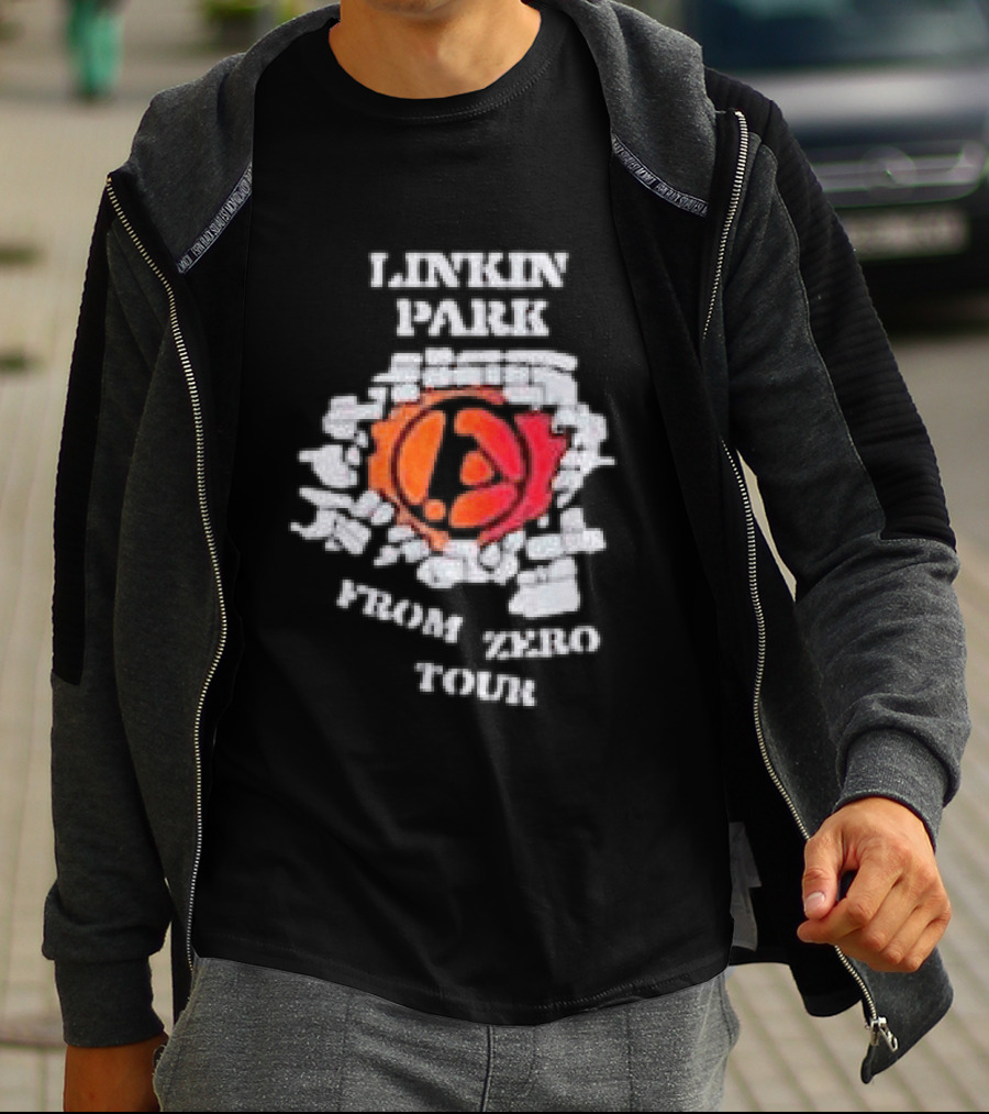 Linkin Park Deus Ex Machina Madrid Spain 2026 From Zero Metal Worker T-Shirt